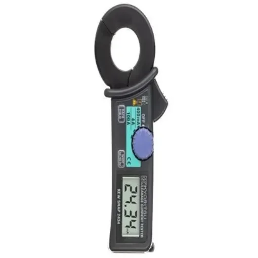 Kewtech Corporation KEW2434 Clamp Meters, 400mA dc, Max Current 100A ac CAT III 300V product image