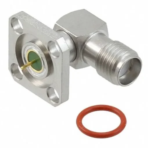 TE Connectivity 10530 Series, Plug Cable Circular Coaxial Connector, Cable Termination, Straight Body - 1053005-1 product image