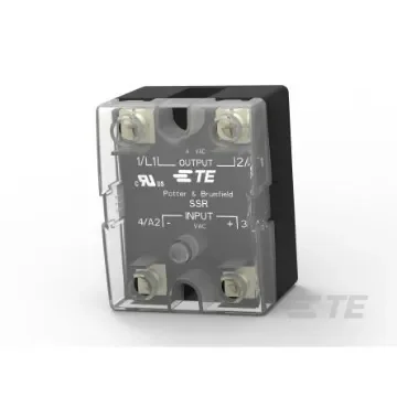 TE Connectivity Potter & Brumfield SSR Series Solid State Relay, 125 A Load, Panel Mount, 660 Vrms Load - 1-1393030-3 product image