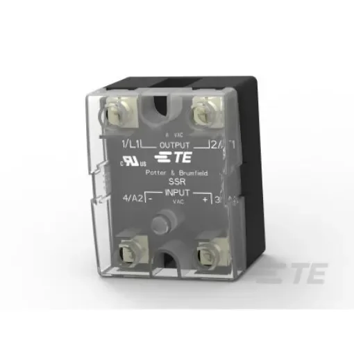 TE Connectivity Potter & Brumfield SSR Series Solid State Relay, 125 A Load, Panel Mount, 660 Vrms Load - 1-1393030-3 product image