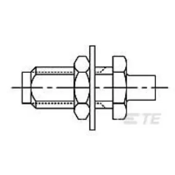 TE Connectivity Straight Female 3.5 mm Jack to Cable, 11.6mm - 1058990-1 product image