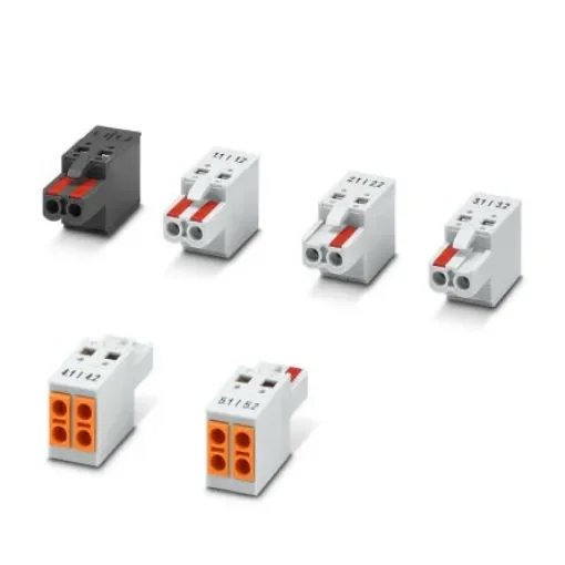 Phoenix Contact, 1584383, 2 Way, Pluggable Terminal Block, Plug, Push-In, Push In Termination, 1584383 product image