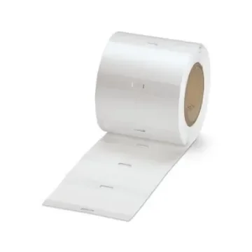Phoenix Contact EMT Insert Cable Label, White, Pre-printed "Unlabeled", for Axioline F Series, 0801602 product image