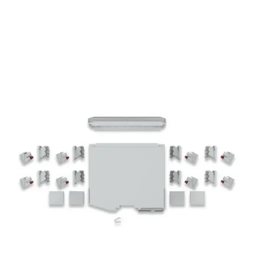 Phoenix Contact ICS50 Series DIN Rail Housing Set for Use with For Mounting On A DIN Rail, 16A - 1342861 product image