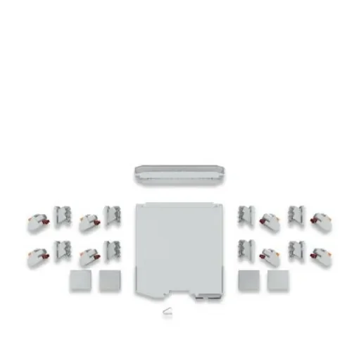 Phoenix Contact ICS50 Series DIN Rail Housing Set for Use with For Mounting On A DIN Rail, 16A - 1342879 product image
