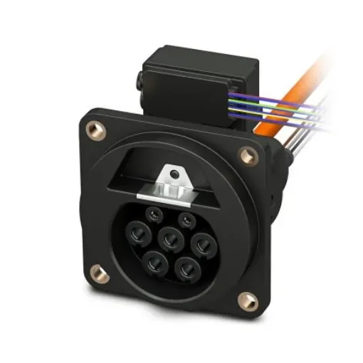 Phoenix Contact, CHARX GBHCI12 GB/T EV Connector Socket, 32A, 2m Cable - 1271831 product image