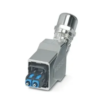 Phoenix Contact, FOC-V14, SCRJ Multimode Duplex Fibre Optic Connector, POF 980/1000µm Fibre Size, 1.5dB Insertion Loss - 1408028 product image