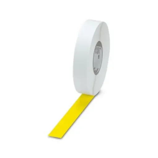 Phoenix Contact EML Adhesive Cable Label, Yellow, Pre-printed "Unlabeled", for Devices In The Control Cabinet, 0803453 product image