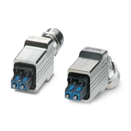Phoenix Contact, FOC-V14, SCRJ Multimode Duplex Fibre Optic Connector, POF 980/1000µm Fibre Size, 1.5dB Insertion Loss - 1407896 product image