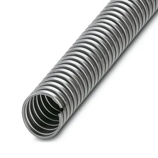 Phoenix Contact 10m Silver Cable Cover in Stainless Steel, 23mm Inside dia. - 3240864 product image