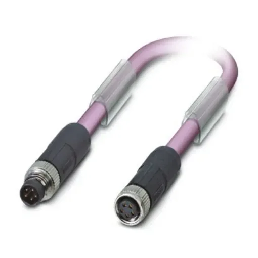 Phoenix Contact Straight Male 5 way M8 to Straight Female 5 way M8 Sensor Actuator Cable, 500mm - 1575835 product image