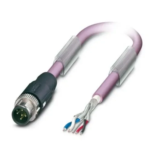 Phoenix Contact Straight Male 5 way M12 to Free Ends Sensor Actuator Cable, 10m - 1518193 product image