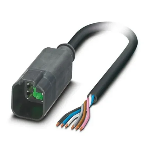 Phoenix Contact Straight Male 6 way Deutsch to Unterminated Actuator/Sensor Cable, 1.5m - 1415030 product image