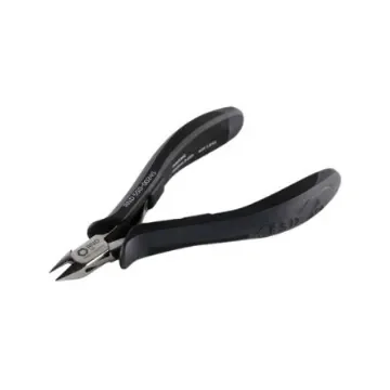 RND RND 550-00245 Pliers, 120 mm Overall, Angled, Straight Tip, 9mm Jaw, ESD product image
