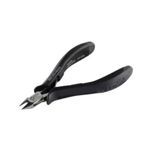 RND RND 550-00245 Pliers, 120 mm Overall, Angled, Straight Tip, 9mm Jaw, ESD product image