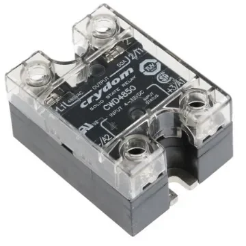 Sensata Crydom CW Series Solid State Relay, 50 A rms Load, Panel Mount, 660 V ac Load, 32 V Control - CWD4850 product image