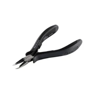 RND RND 550-00259 Pliers, 130 mm Overall, Angled, Straight Tip, 5mm Jaw, ESD product image