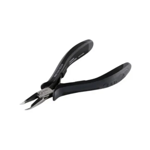 RND RND 550-00259 Pliers, 130 mm Overall, Angled, Straight Tip, 5mm Jaw, ESD product image