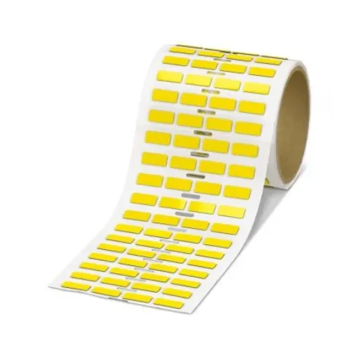 Phoenix Contact EMLP Yellow Label Roll, 20mm Width, 8mm Height, 500Per Roll Qty - 1096321 product image