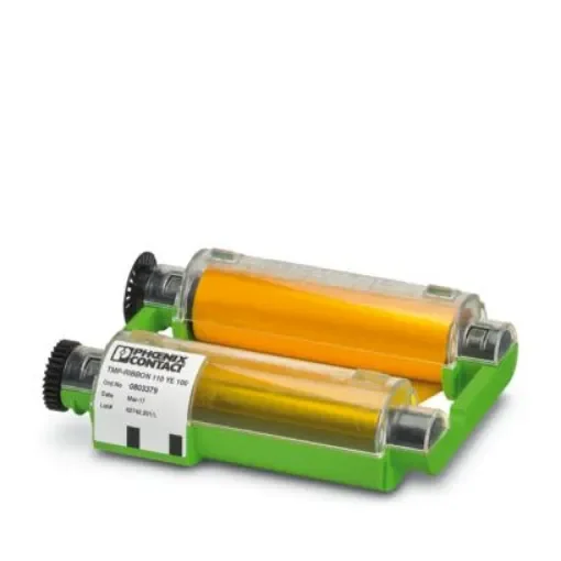 Phoenix Contact TMP-RIBBON 110 YE 100 Yellow Ink Cartridge - 0803379 product image