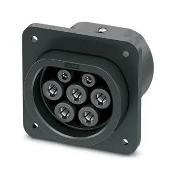 Phoenix Contact, EV-T2M3SO Socket Electric vehicle connector Socket, 32A, 500mm Cable - 1286399 product image