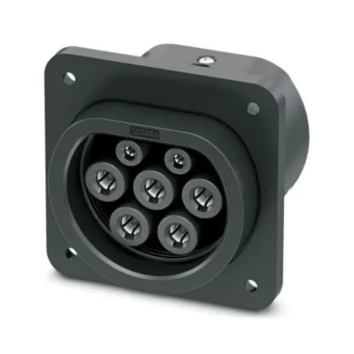 Phoenix Contact, EV-T2M3SO Socket Electric vehicle connector Socket, 32A, 500mm Cable - 1286399 product image