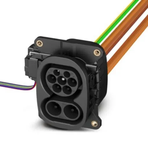 Phoenix Contact, CHARX T2HBI12 GB/T EV Connector Socket, 32A, 2m Cable - 1288395 product image