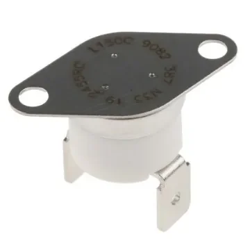 Honeywell Bi-Metallic Thermostat, Opens at +150°C, Closes at 135°C, +260°C Max, SPST NC, Automatic Reset, Bracket Mount - 2455RC-90820387 product image