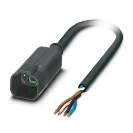 Phoenix Contact Straight Male 4 way Deutsch to Unterminated Actuator/Sensor Cable, 5m - 1415014 product image