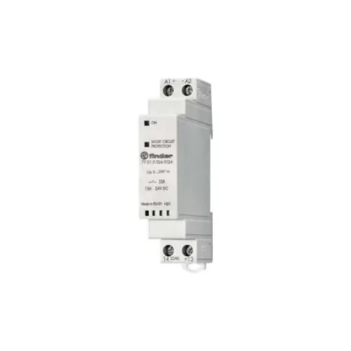 Finder 77 Series Solid State Relay, 160 A Load, DIN Rail Mount, 24 V ac/dc Load, 32 V ac/dc Control - 77.01.9.024.9024 product image