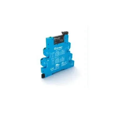 Finder 39 Series Solid State Relay, 80 A Load, DIN Rail Mount, 240 V ac/dc Load, 275 V ac/dc Control - 39.00.7.024.8240 product image