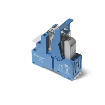 Finder 58 Series Interface Relay, DIN Rail Mount, 24V Coil, 3PDT, 3-Pole, 10A Load - 58.33.9.024.0050SMA product image