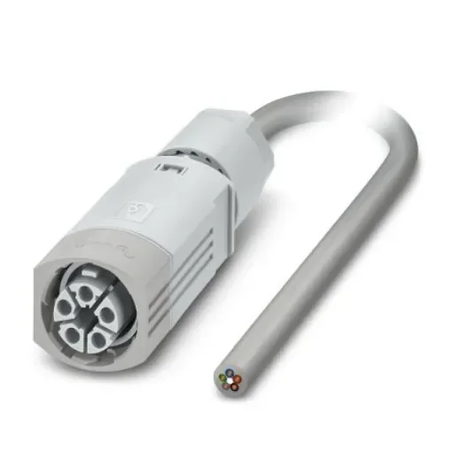 Phoenix Contact Straight Female 3 way Push-Pull Power to All Directions Free Ends Cable, 500mm - 1526880 product image