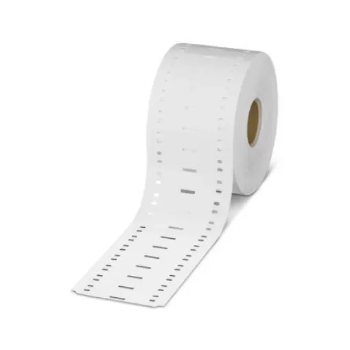 Phoenix Contact WMTB Cable Tie Cable Markers, White, 6mm Cable, for THERMOMARK, 1523622 product image