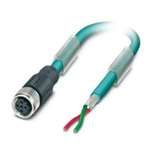 Phoenix Contact Straight Female 2 way M12 to Sensor Actuator Cable, 10m - 1525513 product image