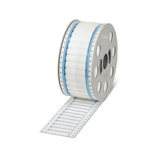 Phoenix Contact Halogen Free Heat Shrink Tubing, White 6.4mm Sleeve Dia. x 30mm Length, 1067 Series - 1067778 product image