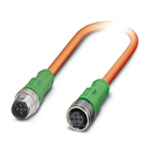 Phoenix Contact Straight Male 5 way M12 to Straight Female 5 way M12 Actuator/Sensor Cable, 5m - 1416140 product image
