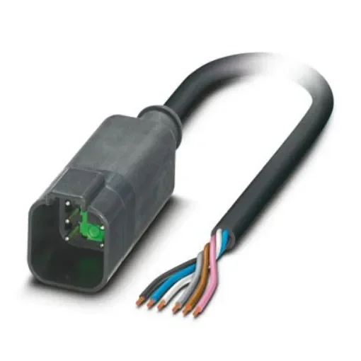 Phoenix Contact Straight Male 6 way Deutsch to Unterminated Actuator/Sensor Cable, 3m - 1415031 product image