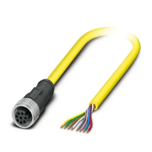 Phoenix Contact Straight Male 5 way M12 to Straight Male 5 way M12 Sensor Cable, 15m - 1418058 product image