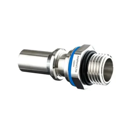 Amphenol Industrial Connector, Push-Pull, 9/16 in Connector, Plug, Male, SQD04 Series - SQD-04PAEM-PBE001 product image