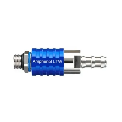 Amphenol Industrial Connector, Push-Pull, 9/16 in Connector, Socket, Female, SQD04 Series - SQD04-SBCN-PAEM-BE001 product image