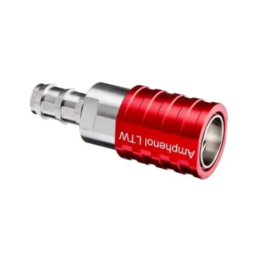 Amphenol Industrial Connector, Push-Pull, 1/2 in Connector, Socket, Female, SQD06 Series - SQD-06SBDN-PRD001 product image