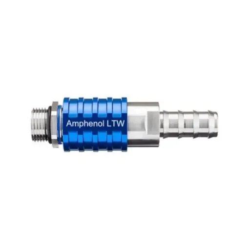 Amphenol Industrial Connector, Push-Pull, 7/8 in Connector, Socket, Female, SQD08 Series - SQD08-SBEN-PAGM-BE001 product image