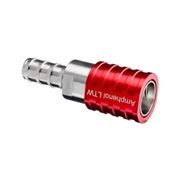 Amphenol Industrial Connector, Push-Pull, 5/8 in Connector, Socket, Female, SQD08 Series - SQD-08SBEN-PRD001 product image