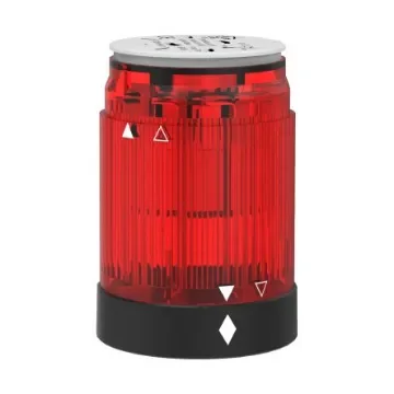 Pfannenberg 28250376055 Series Red Continuous lighting Effect Signal Tower for Use with Everywhere Where Machine product image