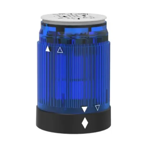 Pfannenberg 28250376072 Series Blue Continuous lighting Effect Signal Tower for Use with Everywhere Where Machine product image