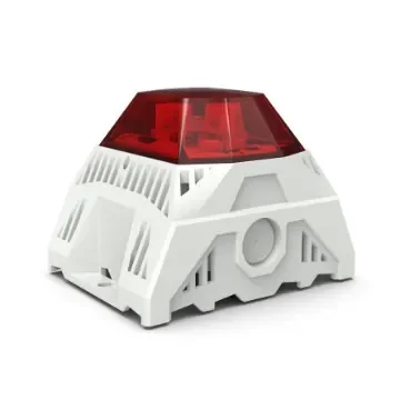 Pfannenberg 23383635055 Series Red Sounder Beacon, 24 V dc, IP66, Side Mounted, 105dB at 1 Metre product image