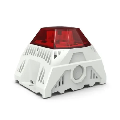 Pfannenberg 23383635055 Series Red Sounder Beacon, 24 V dc, IP66, Side Mounted, 105dB at 1 Metre product image