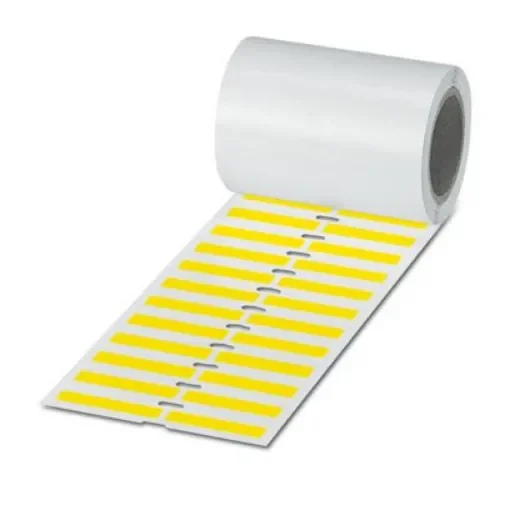 Phoenix Contact 800 on Yellow Label Printer Tape, 8 mm Length, 40 mm Width, 8mm Label Length, 40mm Label Width - 0800555 product image