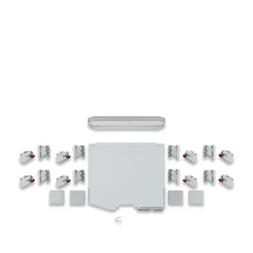 Phoenix Contact ICS50 Series DIN Rail Housing Set for Use with For Mounting On A DIN Rail, 16A - 1342883 product image